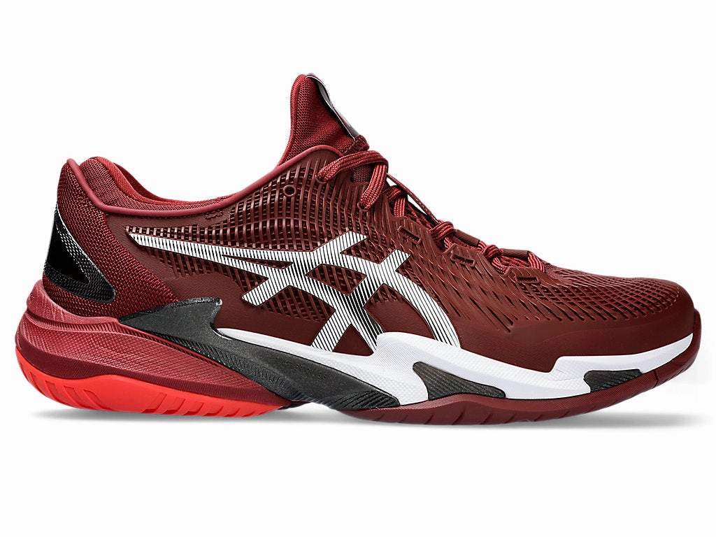 Asics Gel Cumulus Running Shoes Men's Asics Court FlyteFoam 3, Antique Red/White, 11.5 D Medium