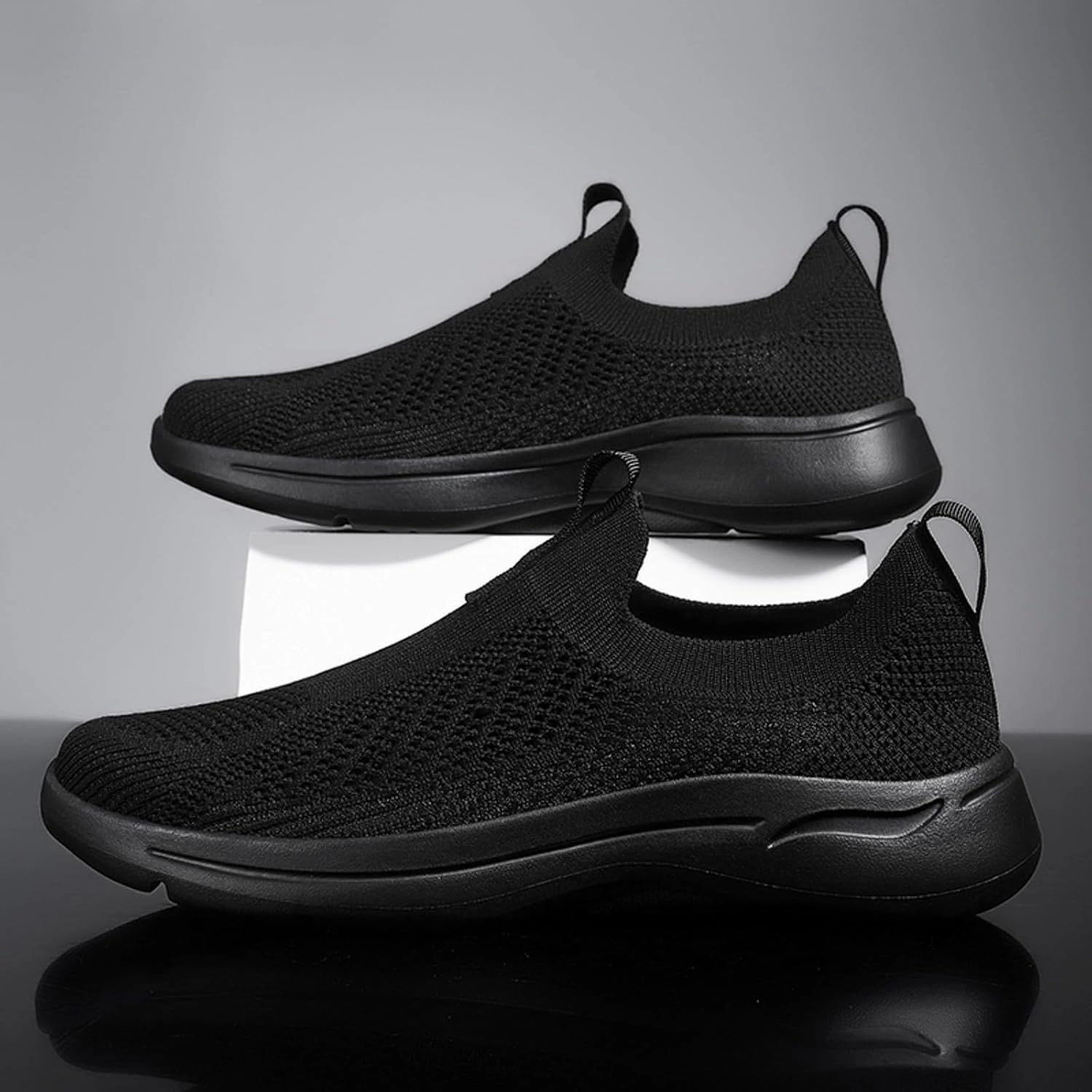 Men Tennis Shoes Mens Slip On Sneakers Men's Walking Shoes Athletic Sneakers Lightweight Workout Shoes Athletic Shoes Sports Shoes Running Man