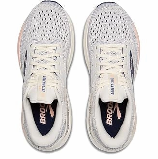 Women's - Brooks Adrenaline GTS 24 - Grey/Blue Ribbon/Peach Asolo Cactus Hiking Boots