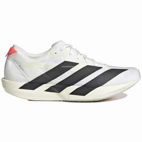 Women's Adizero Adios 9 Running Shoes Cloud White / Core Black / Lucid Red Adidas Shoes Iridescent