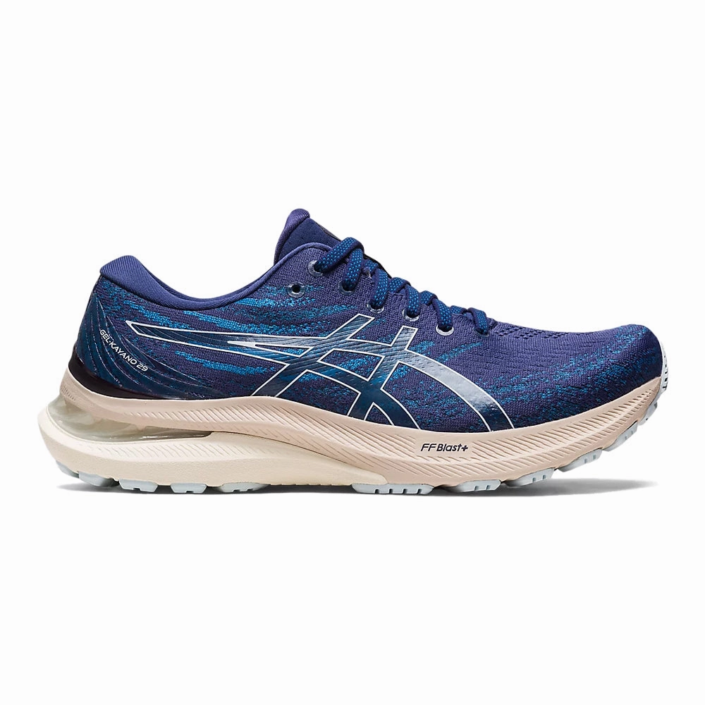 Latest Asics Tennis Shoes Women's Asics Gel-Kayano 29, Indigo Blue/Sky, 6.5 D Wide