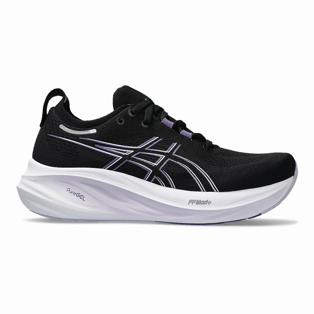 Asics Tiger Gel Lyte Shoes 1191a166 Women's Asics GEL-Nimbus 26, Black/Dusty Purple, 13 B Medium