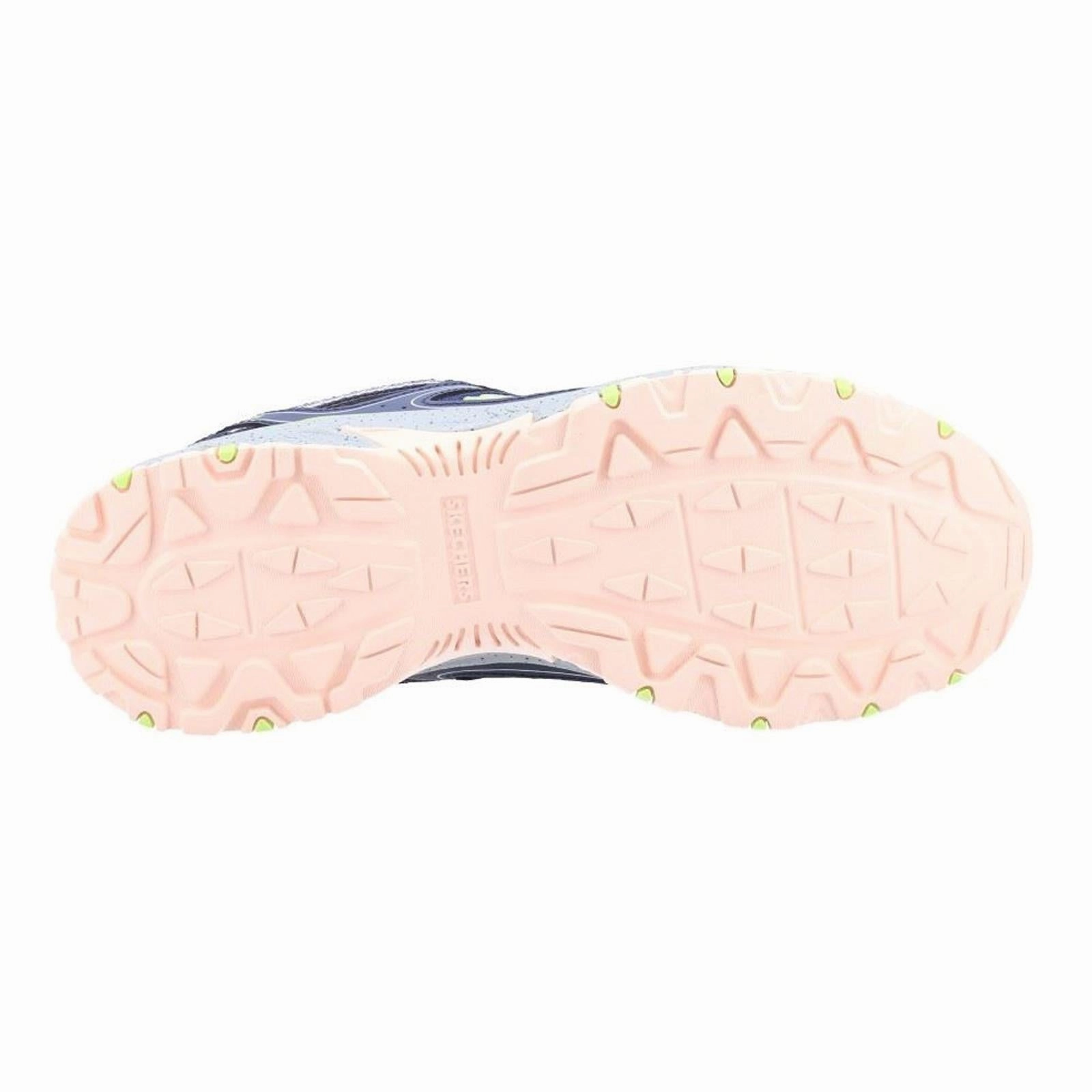 Women's Wide Fit Skechers 149820 Hillcrest Vast Adventure Sneakers - Navy/Grey Trail Glove 5 Fitness Shoes