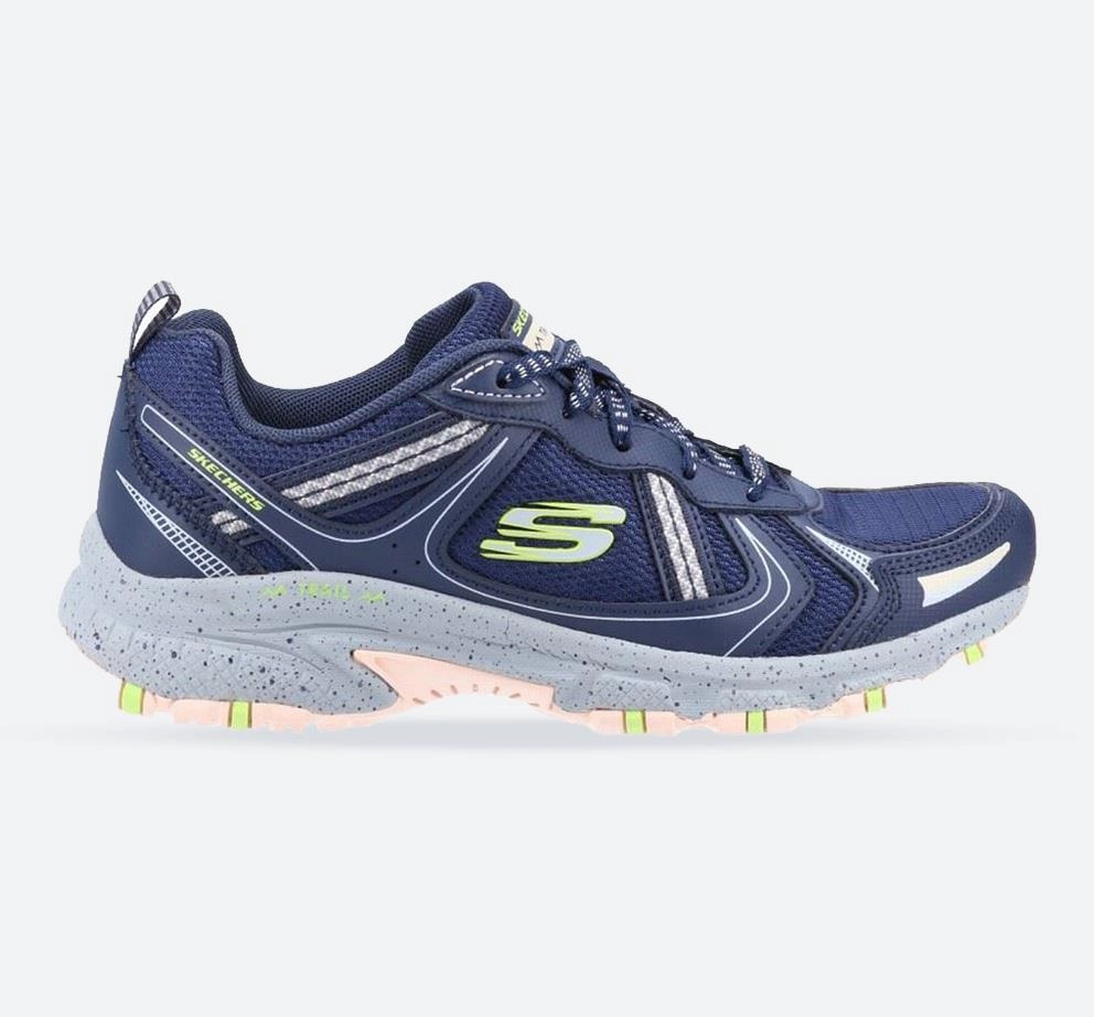 Women's Wide Fit Skechers 149820 Hillcrest Vast Adventure Sneakers - Navy/Grey Trail Super Shoes