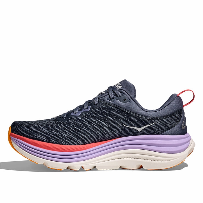 Womens Hoka Gaviota 5 in Anchor/Grapefuit Pictures Of Shoes