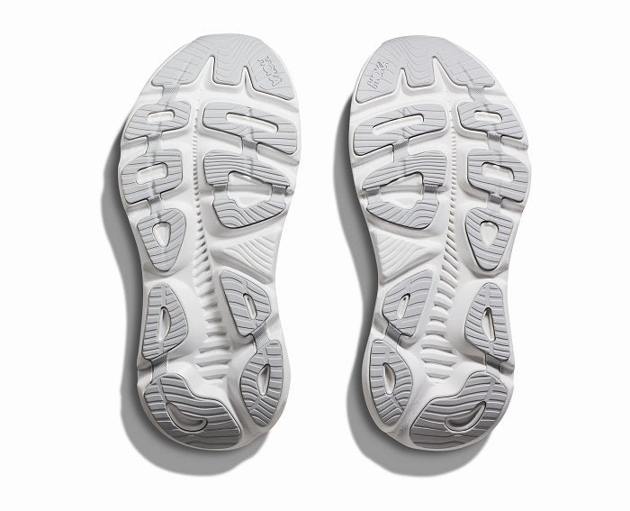 Oil Resistant Womens Hoka Gaviota 5 in Harbor Mist/Rose Gold