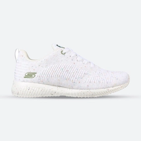 Womens Wide Fit Skechers Bobs Squad Reclaim Life 117282 Walking Sneakers Breathable Walking