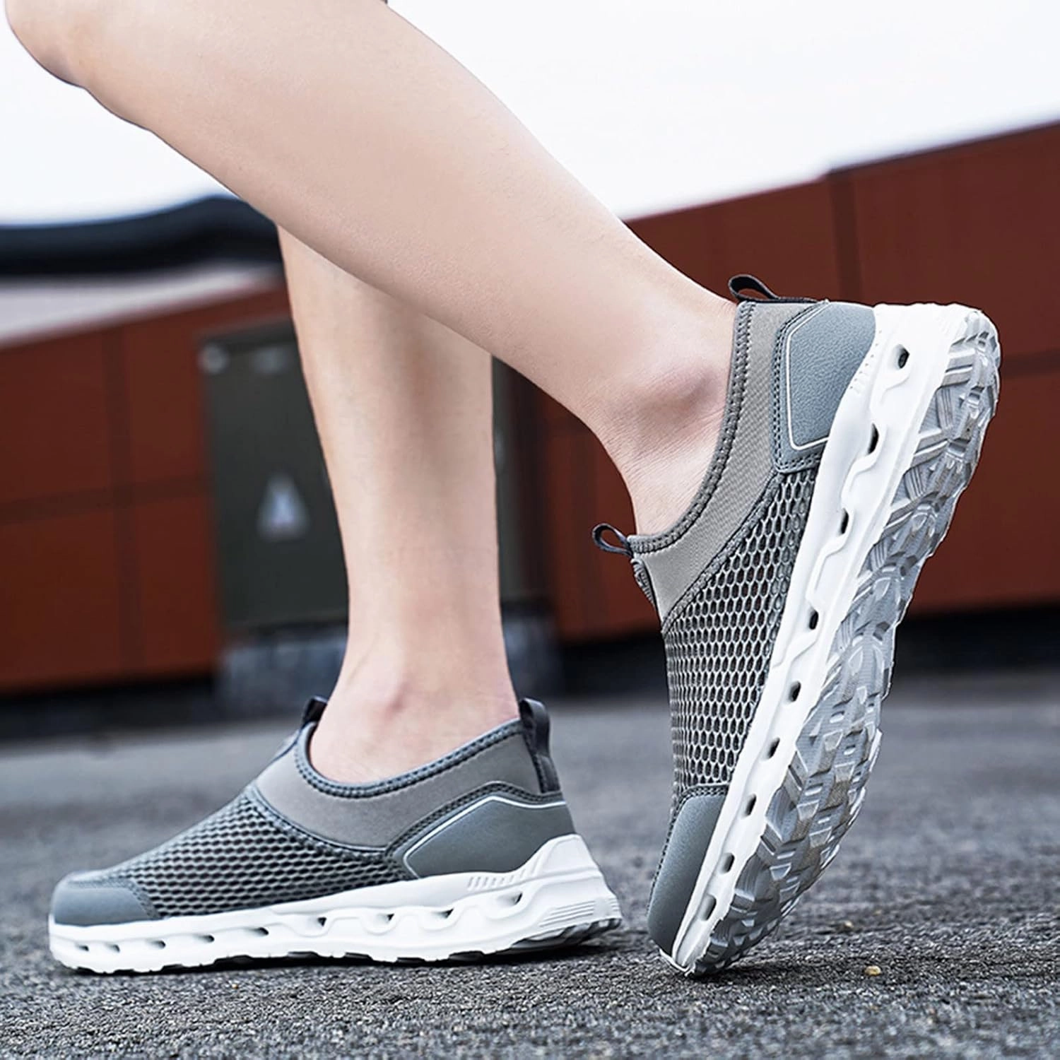 Men's Fashion Sneakers Mens Tennis Shoes Sneaker for Men Tennis Shoe for Men Mesh Sport Sneaker Thin Sole Casual Shoes