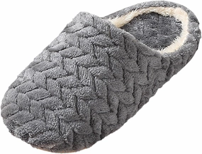 Lotus Casual Shoes Couple Models New Jacquard Japanese Soft Bottom Mute Velvet Slippers Non Slip Wooden Floor Indoor Men Slippers Size 11 Men's