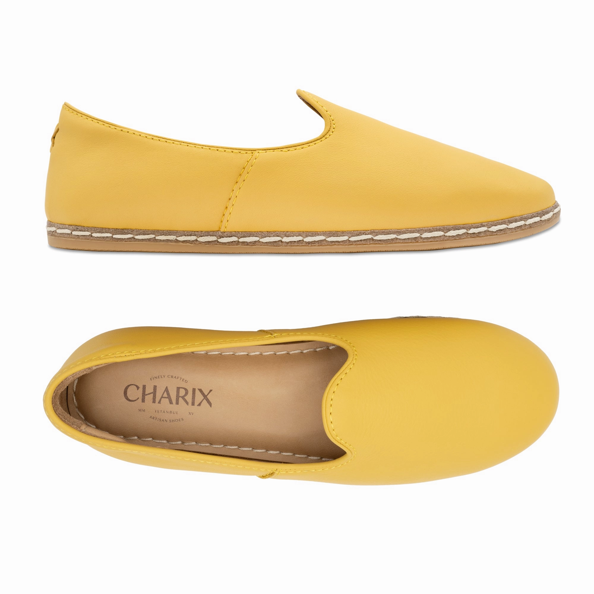 Uva Basketball Shoes Yellow Slip Ons for Men