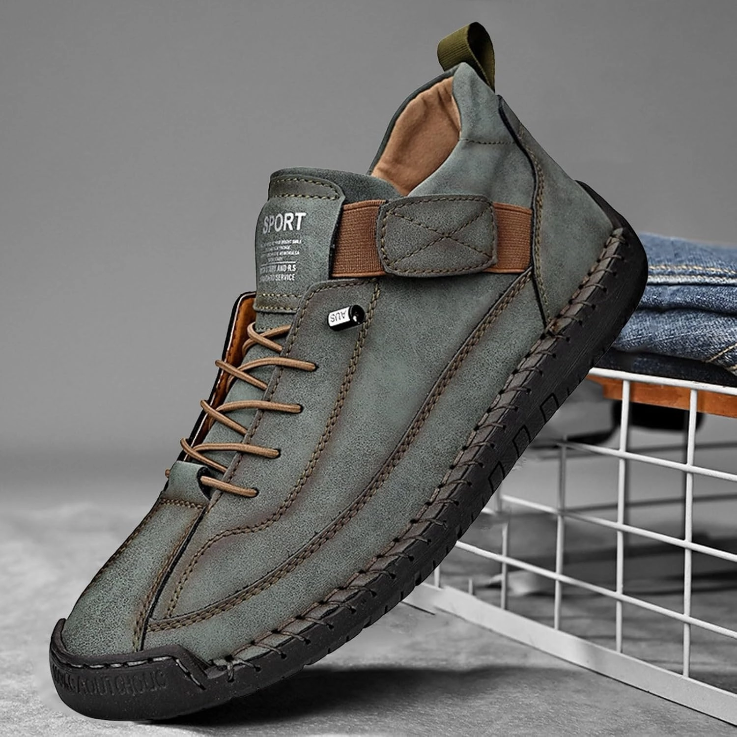 IWIHMIV Mens Slip On Shoes Men's Walking Running Tennis Shoes Athletic Casual Comfortable Sneakers Walking Shoes for Men Running Shoes Sizing