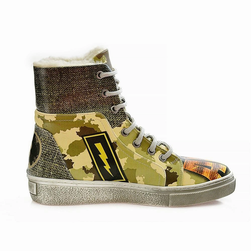 Leather Over The Knee Boots Top Secret Short Boots WJAS125