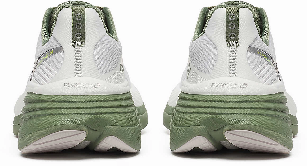 Running Shoes For People With Flat Feet Saucony Hurricane 24 Mens Running Shoes - White